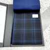 36505-34 25SSHERDREX [TOROMI Super100' Einzelfaden] Toromi Super 100 Tartan Check Schwarz Marine
