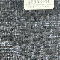 46553-28 25SSHERDREX [WOOL&LINEN] Wolle Und Leinen, Marineblau, Verwoben[Textil] Kunishima Co., Ltd. Sub-Foto