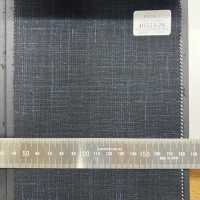 46553-28 25SSHERDREX [WOOL&LINEN] Wolle Und Leinen, Marineblau, Verwoben[Textil] Kunishima Co., Ltd. Sub-Foto