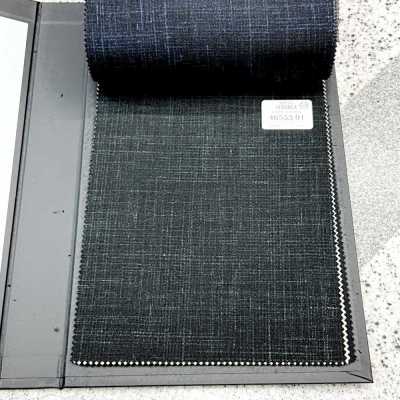 25SSHERDREX [WOOL&LINEN] Wolle Und Leinen Mischgewebe Grün