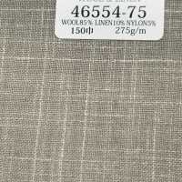 46554-75 25SSHERDREX [WOOL&LINEN] Wolle Und Leinen Gewebt Beige[Textil] Kunishima Co., Ltd. Sub-Foto