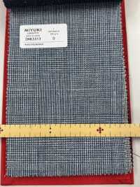 2MK3313 25SS MIYUKI Textil MOTOMACHI Hellblau Kariert Miyuki Wollmühlen Sub-Foto