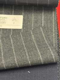 2MN3391 25SS MIYUKI Textile GINZA Anthrazit Himmelgrau Streifen Miyuki-Keori (Miyuki) Sub-Foto