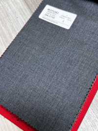 2ML3150 26AW MIYUKI Textil ESSENTIALS Stretch-Twill Mittelgrau Uni Miyuki Wollmühlen Weitere Fotos
