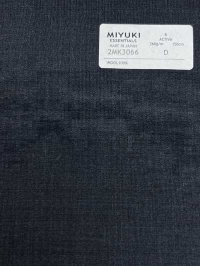 2MK3066 26SS MIYUKI Stoff MIYUKI ESSENTIALS ACTIVA Marineblau einfarbig
