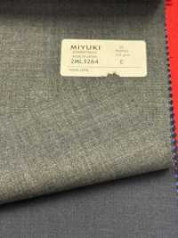 2ML3264 Textil MIYUKI ESSENTIALS TROPICS Mittelgrau Kariert Miyuki-Keori (Miyuki) Sub-Foto