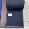 15CN1616 CANONICO Super110' Einzelfaden PRUNELLE Nadelstreifengrau