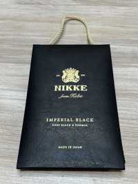 896S4614 NIKKE NIKKE Schwarz Grau Kein Muster Einzelfaden 140 Einzelfaden[Textil] NIKKE Sub-Foto