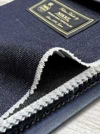 896S4311-38 NIKKE NIKKE DENIM Marineblau Ohne Muster Einzelfaden 140 Einzelfaden[Textil] NIKKE Sub-Foto
