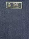 896S4311-38 NIKKE NIKKE DENIM Marineblau Ohne Muster Einzelfaden 140 Einzelfaden