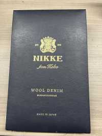 896S4311-18 NIKKE NIKKE DENIM Schwarz Kein Muster Einzelfaden 140 Einzelfaden[Textil] NIKKE Sub-Foto
