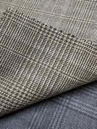 896M2324-795 NIKKE TRAVEL Braunes Karomuster 120 Faden[Textil] NIKKE Sub-Foto