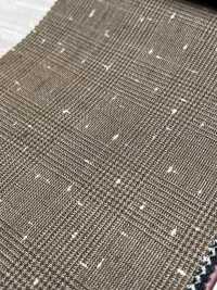 T13358-092 NIKKE DESIGN Braunes Glencheck-Karomuster[Textil] NIKKE Sub-Foto