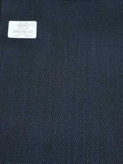 59540-32 26AW HERDREX [MOKUORI] Mokuori Marine Kersey-Twill geruchshemmende Wolle