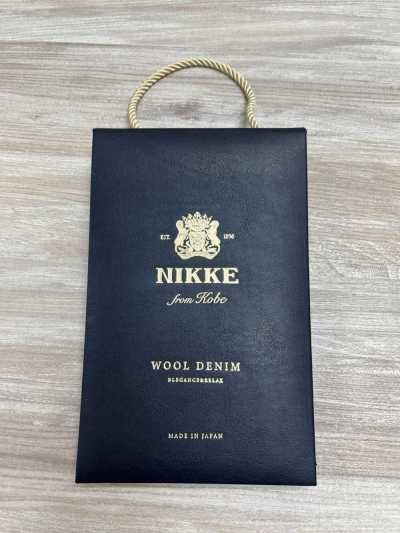 NIKKE Original-Kollektion Standard-Musterbuch WOLL-DENIM