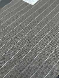 59542-77 25AW HERDREX [MOKUORI] Mokuori Brown Pencil Stripe Deodorant Wolle[Textil] Kunishima Co., Ltd. Sub-Foto
