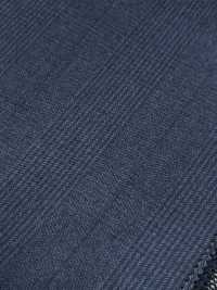 59544-24 25AW HERDREX [Siro-gewalkte Wolle] Siro-gewalkte Wolle, Marineblau, Glencheck[Textil] Kunishima Co., Ltd. Sub-Foto
