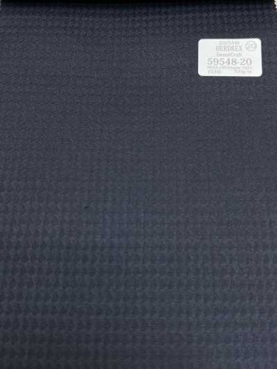 59548-20 26AW HERDREX [Dense Craft] dichtes, gewebtes Karomuster in Marineblau