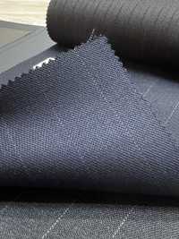 49573-22 25AW HERDREX [Brilliant Max] Brilliant Max Navy Wide Pitch Stripe[Textil] Kunishima Co., Ltd. Sub-Foto