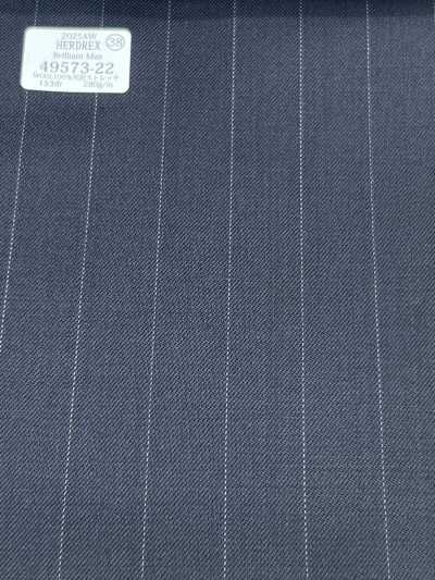 49573-22 26AW HERDREX [Brilliant Max] Brilliant Max Marineblau mit breiten Streifen