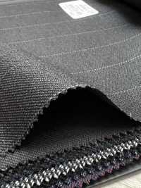 49573-49 25AW HERDREX [Brilliant Max] Brilliant Max Charcoal Heaven Gray Wide Pitch Stripe[Textil] Kunishima Co., Ltd. Sub-Foto
