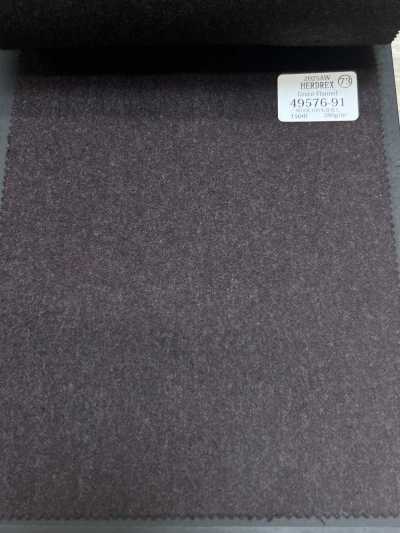 49576-91 26AW HERDREX [Grace Flanell] Grace Flannel einfarbig hellbraun