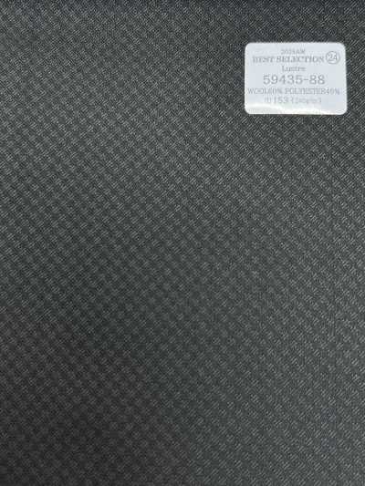 59435-88 26AW BEST SELECTION [Lustre] Lustre Graues gewebtes Karomuster