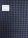 59438-20 26AW HERDREX [80 SUPER 100'S NINE MONTH] Marineblau kariert