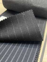 29415-23 25AW BESTE AUSWAHL [traditioneller Stoff] Traditioneller Stoff Anthrazit Himmelgrau Streifen[Textil] Kunishima Co., Ltd. Sub-Foto