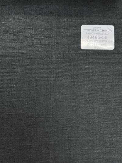 49465-55 26AW BEST SELECTION [FANCY WORSTED] Fancy Worsted Grau uni
