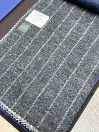 55CN5507 CANONICO JERSEY KAMMGARN FLANELL GRAU KREIDESTREIFEN[Textil] CANONICO Sub-Foto