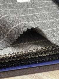 55CN5507 CANONICO JERSEY KAMMGARN FLANELL GRAU KREIDESTREIFEN[Textil] CANONICO Sub-Foto