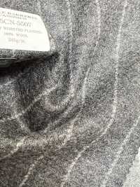 55CN5507 CANONICO JERSEY KAMMGARN FLANELL GRAU KREIDESTREIFEN[Textil] CANONICO Sub-Foto