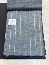 55CN5508 CANONICO JERSEY WORSTED FLANNEL Hellgrau Kreidestreifen[Textil] CANONICO Sub-Foto