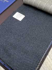 55CN5514 CANONICO FLANNEL 120'S Marineblaues Vogelaugenmuster[Textil] CANONICO Sub-Foto