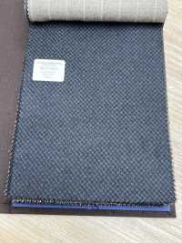 55CN5514 CANONICO FLANNEL 120'S Marineblaues Vogelaugenmuster[Textil] CANONICO Sub-Foto