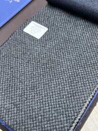 55CN5515 CANONICO FLANNEL 120'S Graues Vogelaugenmuster[Textil] CANONICO Sub-Foto