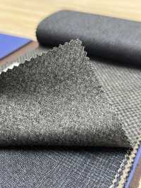 55CN5515 CANONICO FLANNEL 120'S Graues Vogelaugenmuster[Textil] CANONICO Sub-Foto