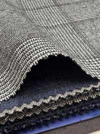 55CN5517 CANONICO MILLED TROPICAL Graues Glencheck[Textil] CANONICO Sub-Foto