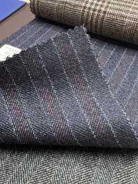 55CN5522 CANONICO 21μ MOULINE' SAXONY Navy Alternate Stripe[Textil] CANONICO Sub-Foto