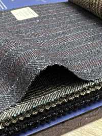 55CN5522 CANONICO 21μ MOULINE' SAXONY Navy Alternate Stripe[Textil] CANONICO Sub-Foto