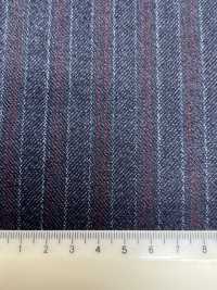 55CN5522 CANONICO 21μ MOULINE' SAXONY Navy Alternate Stripe[Textil] CANONICO Sub-Foto