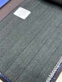 55CN5529 CANONICO TRADITIONAL WORSTED 21μ Dunkelgrün Gestreift[Textil] CANONICO Sub-Foto