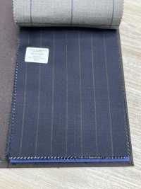 55CN5535 CANONICO PERENNIAL SUPER110'S Marineblau Gestreift[Textil] CANONICO Sub-Foto