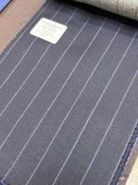 55CN5537 CANONICO PERENNIAL SUPER110'S Marineblau Gestreift[Textil] CANONICO Sub-Foto