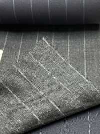 55CN5538 CANONICO PERENNIAL SUPER110'S Charcoal Heaven Gray Stripe[Textil] CANONICO Sub-Foto