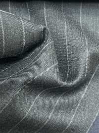 55CN5538 CANONICO PERENNIAL SUPER110'S Charcoal Heaven Gray Stripe[Textil] CANONICO Sub-Foto
