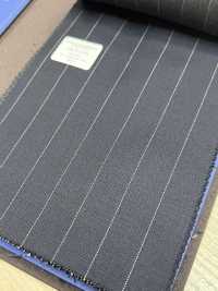 55CN5539 CANONICO PERENNIAL SUPER110'S Marineblau Gestreift[Textil] CANONICO Sub-Foto