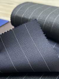 55CN5539 CANONICO PERENNIAL SUPER110'S Marineblau Gestreift[Textil] CANONICO Sub-Foto