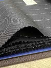 55CN5539 CANONICO PERENNIAL SUPER110'S Marineblau Gestreift[Textil] CANONICO Sub-Foto